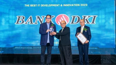 Bank DKI Konsisten Dorong Inovasi Digital, Sabet Empat Penghargaan Digitech Award 2023