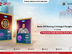 Keren! Bank DKI Borong 2 Kategori Penghargaan di Ajang 4th Indonesia Public Relations Awards 2023