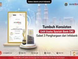 Unit Usaha Syariah Bank DKI Tumbuh Konsisten hingga Sabet 3 Penghargaan dari Infobank