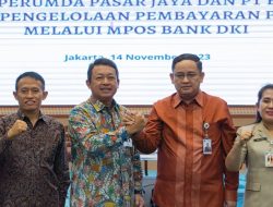 Mudahkan Pengelolaan Pembayaran Pedagang Pasar, Bank DKI ‘Gandeng Tangan’ Pasar Jaya