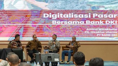 Bank DKI Perkuat Literasi Keuangan Digital Bersama Pasar Jaya