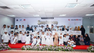 Bank DKI Santuni 8.500 Anak Yatim dan Dhuafa