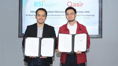 Dorong Digitalisasi 24 Ribu UMKM, BSI Gandeng Qasir.id