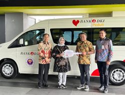 Universitas Gunadarma Dapat Bantuan Satu Unit Mobil Operasional dari Bank DKI
