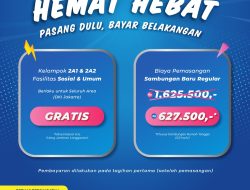 Sehat, Hemat, Praktis: Promo Sambungan Baru Gratis PAM JAYA bagi Warga Jakarta