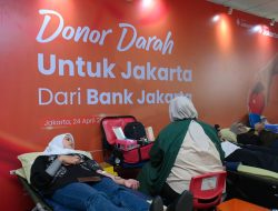 Gandeng PWI Jaya dan PMI DKI, Bank Jakarta Gelar Donor Darah Bantu Ketersediaan Darah di Ibukota