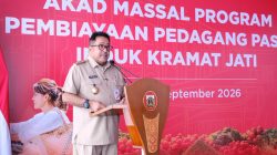 Wagub Rano Karno Optimis Program Pembiayaan Bank Jakarta Perkuat Ekonomi Pedagang Pasar